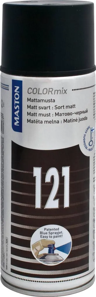 AEROSOOLVÄRV MUST MATT 400ML