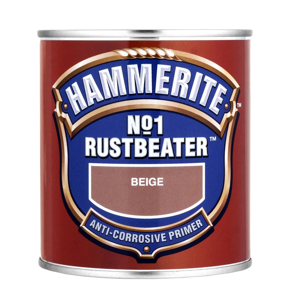 METALLIKRUNTVÄRV HAMMERITE NO.1 RUSTBEATER 0,5L BEEŽ