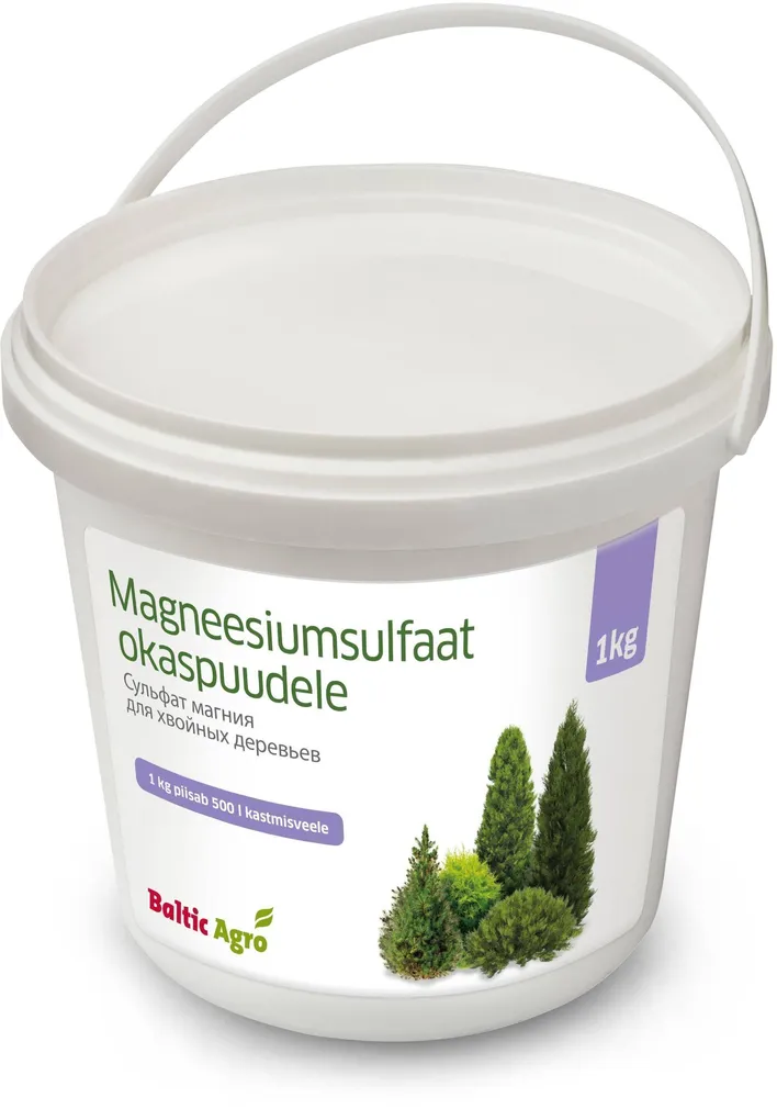 MAGNEESIUMSULFAAT OKASPUUDELE BALTIC AGRO 1KG