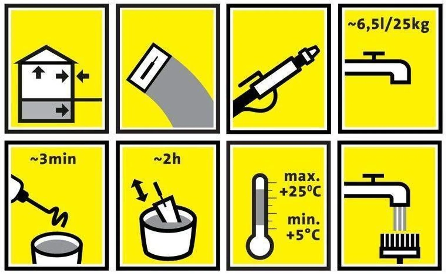 KLEEPE- JA ARMEERIMISSEGU SAKRET BAK 25KG