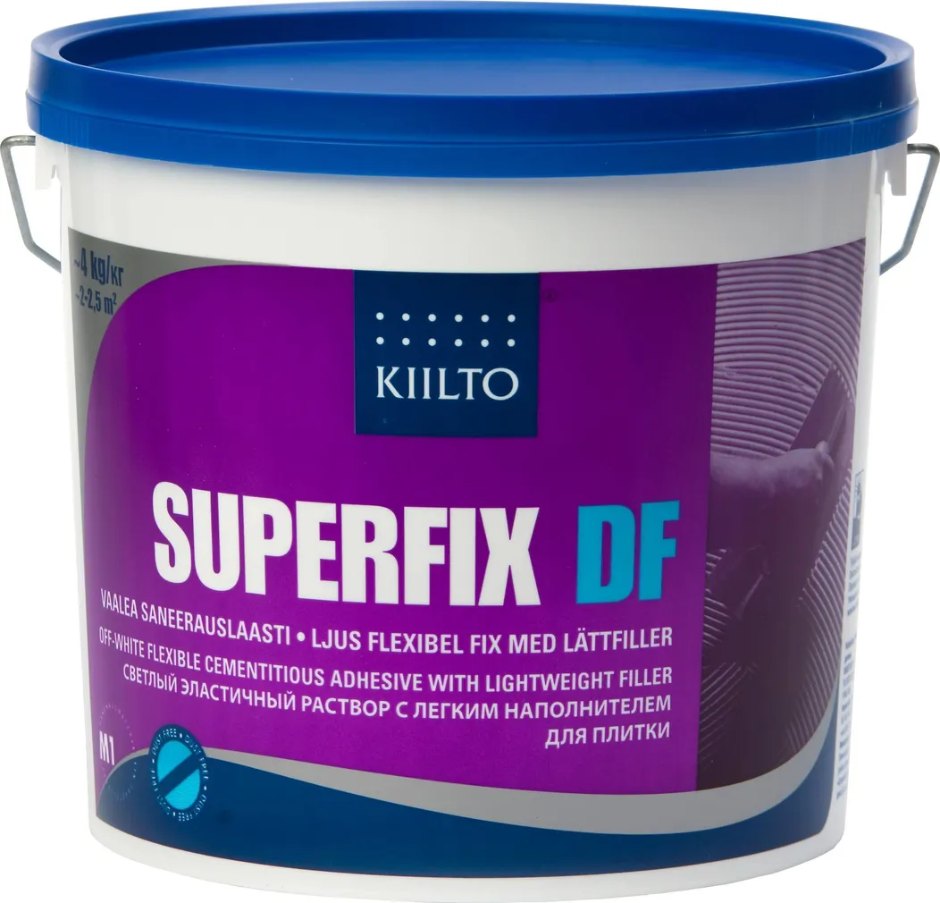 PLAATIMISSEGU KIILTO SUPERFIX 4KG