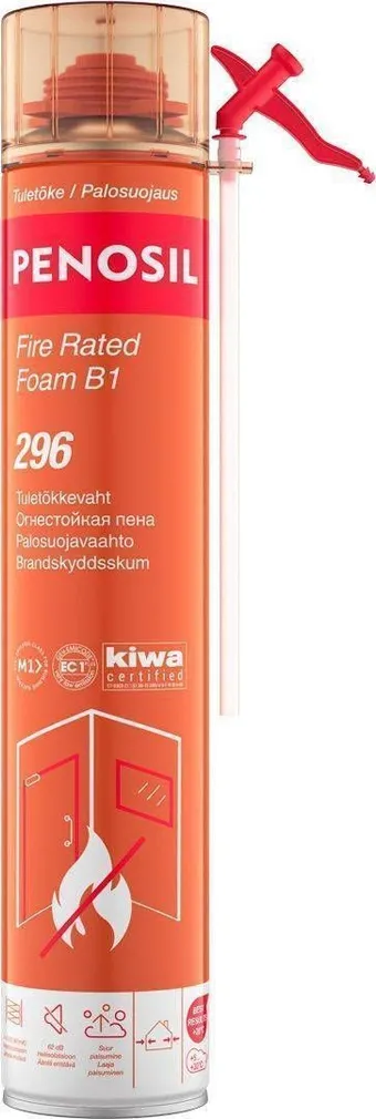 TULETÕKKE MONTAAŽIVAHT PENOSIL FIRERATED FOAM B1 296 760ML