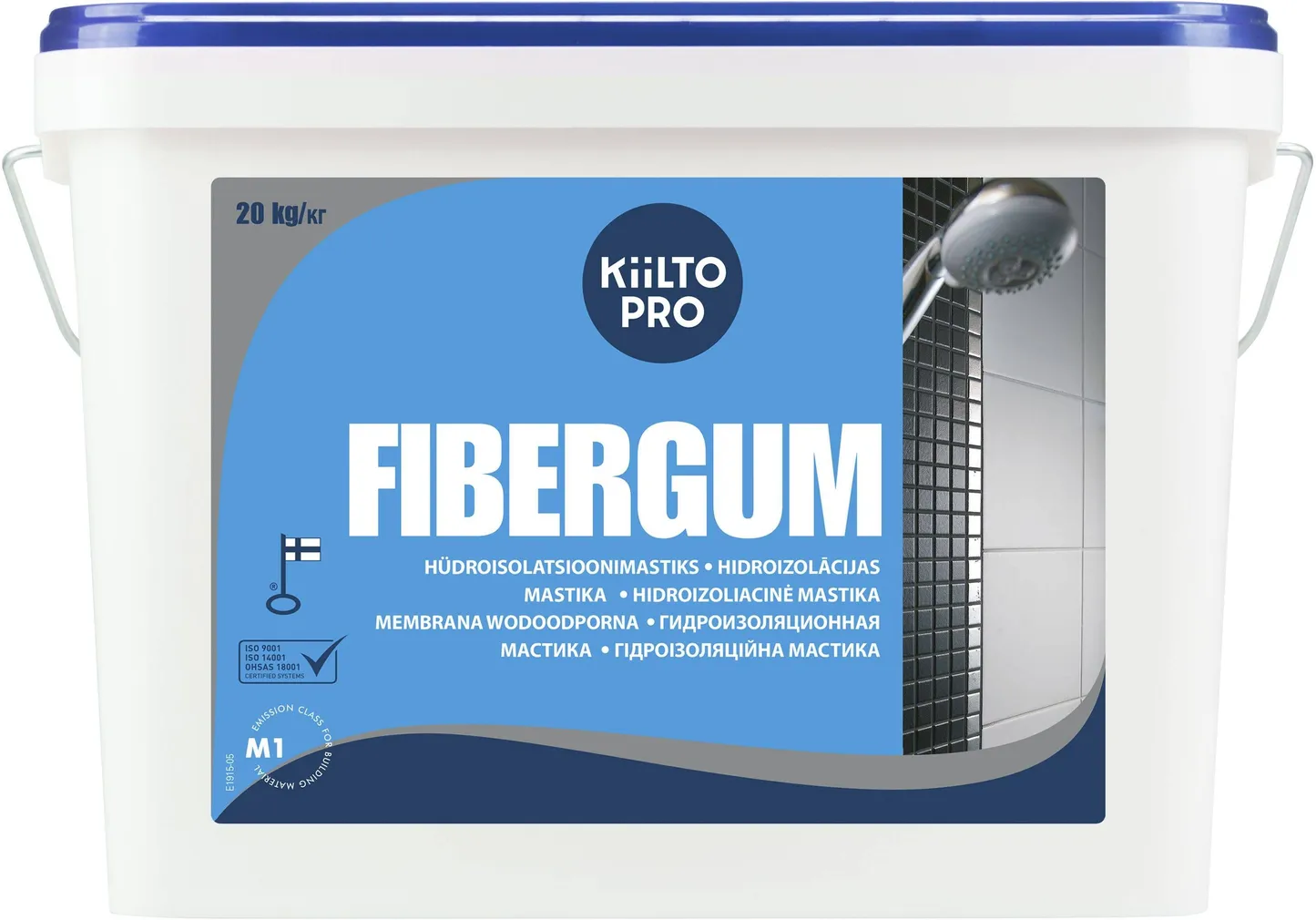 HÜDROISOLATSIOON KIILTO FIBERGUM 15L/20KG