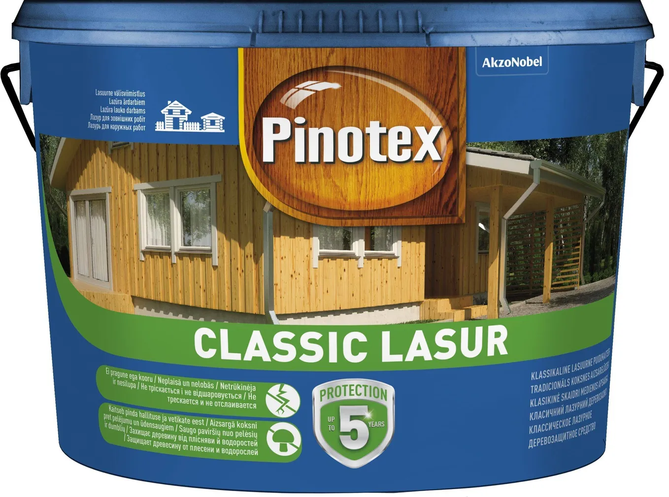 PUIDUKAITSEVAHEND PINOTEX CLASSIC LASUR 10L PÄHKEL