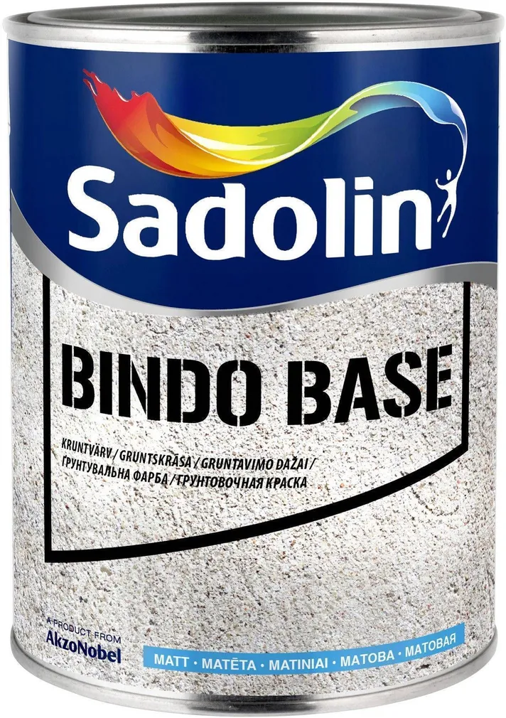 KRUNTVÄRV SADOLIN BINDO BASE 1L VALGE MATT