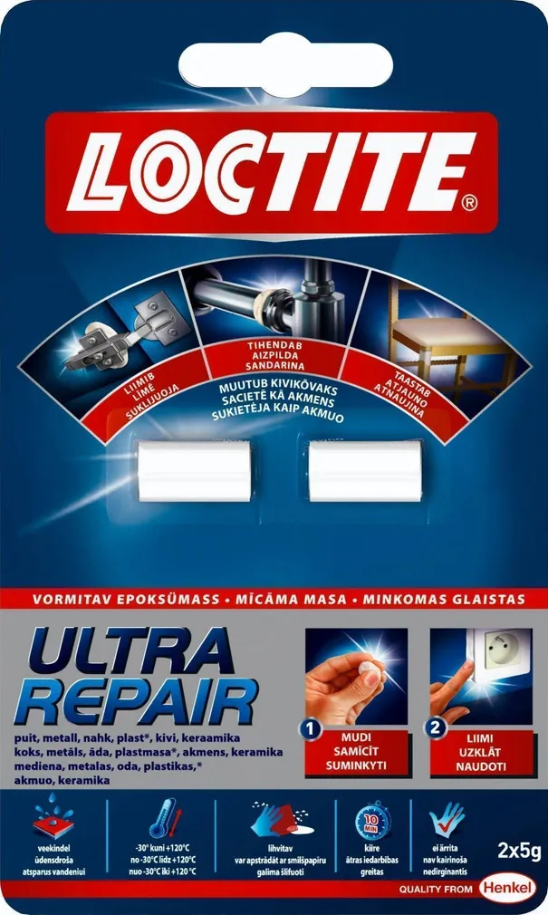 EPOKSÜMASS LOCTITE ULTRA REPAIR 2X5G