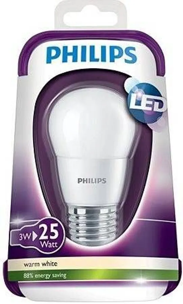 LEDLAMP 3-25W E27 WW 230V P48 FR