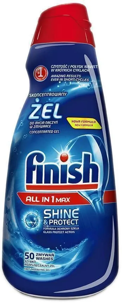 GEEL NÕUDEPESUMASINALE FINISH ALL-IN-1 MAX GEEL 1000ML