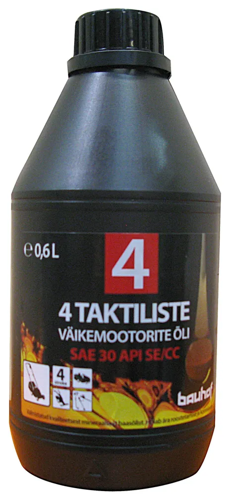 ÕLI VÄIKEMOOTORITELE 4T SAE30 0,6L