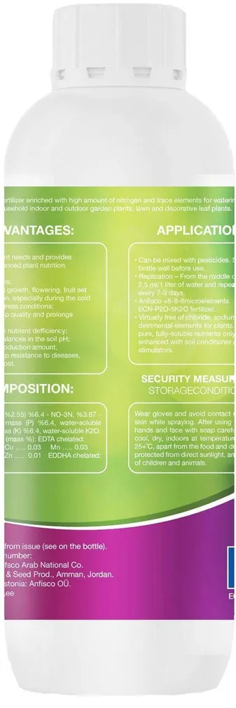 LILLEVÄETIS ANFISCO 2.85-17.8-6.6+5.7%CAO 1L