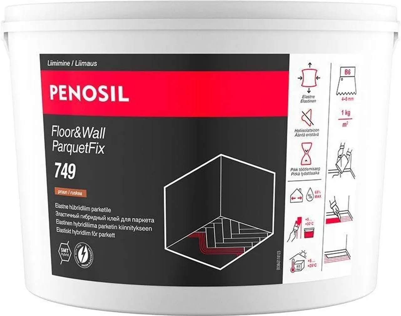 LIIM PENOSIL FLOOR&WALL PARQUETFIX 749 15KG