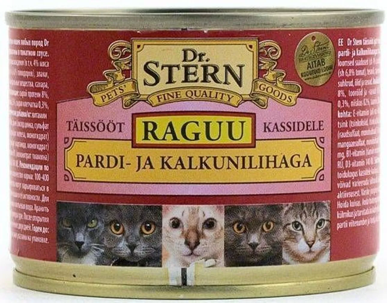 KASSIKONSERV PARDI JA KALKUNILIHA RAGUU DR.STERN