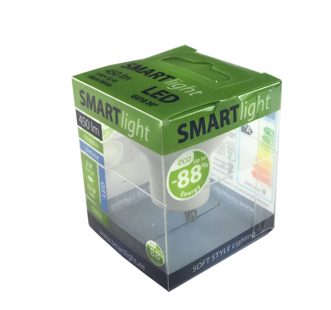 LEDLAMP 6W GU10 3000K 230V SMARTLIGHT