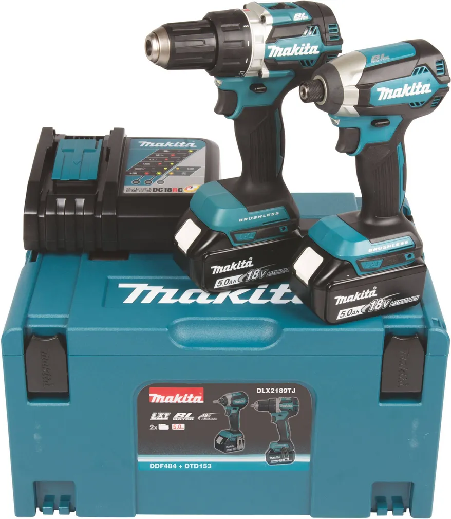 COMBOKIT MAKITA DLX2189TJ 18V 2X5AH