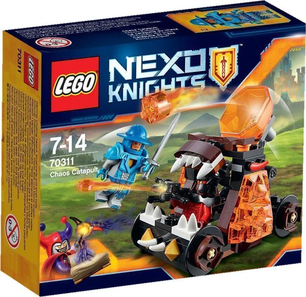 MÄNGUASI LEGO NEXO KNIGHTS KAOSEKATAPULT