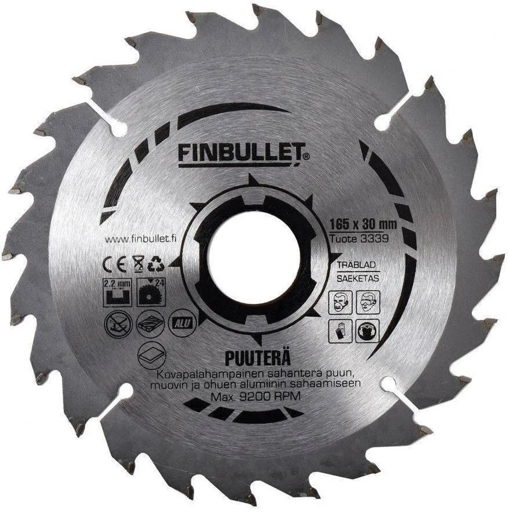 SAEKETAS FINBULLET 165/40T/30MM