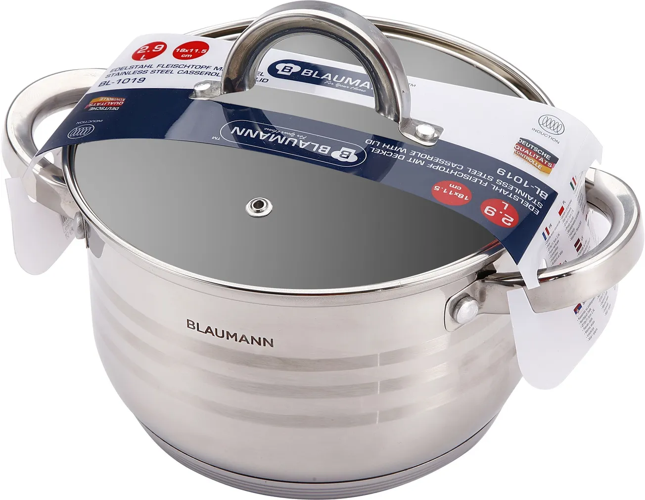 POTT BLAUMANN LE CHEF 18CM 2,6L + KAAS