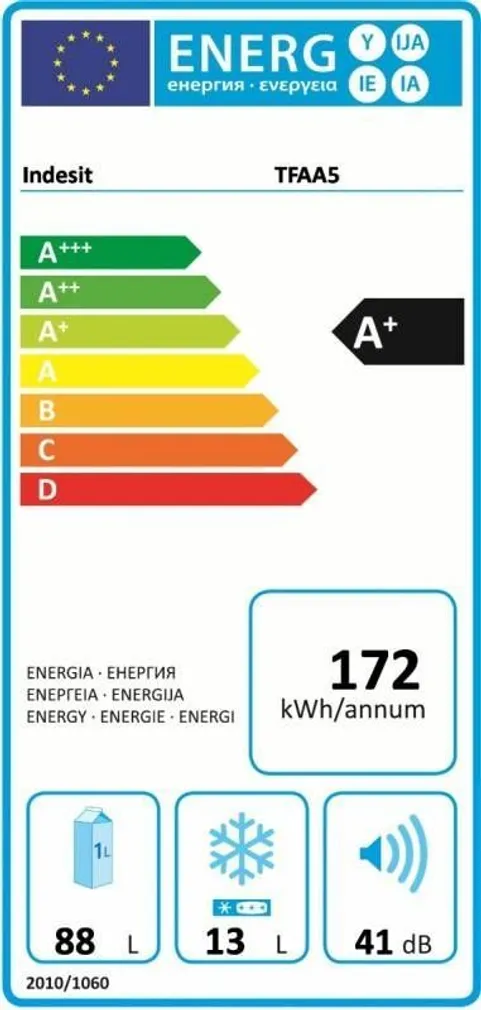 KÜLMIK INDESIT TFAA5 A+