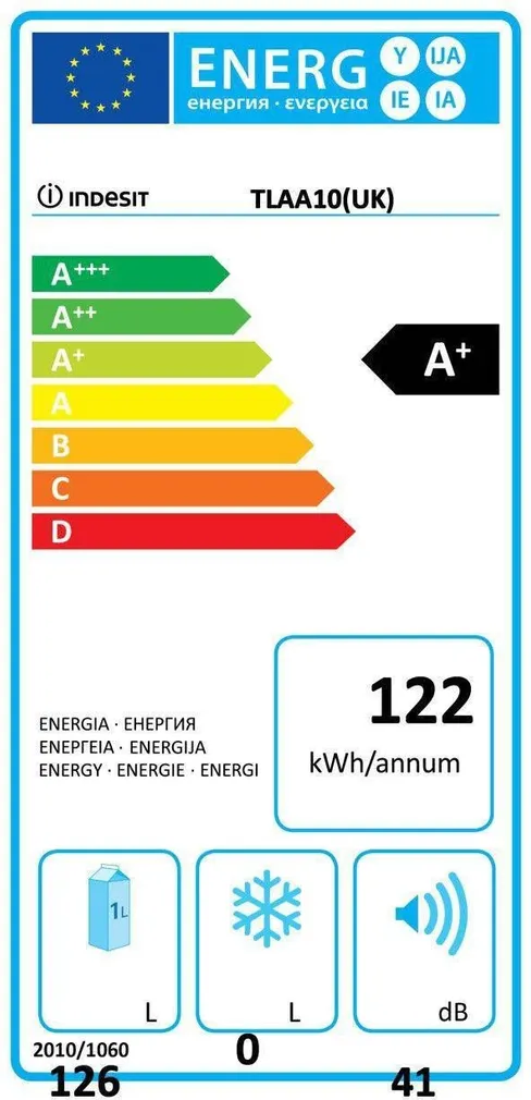 JAHEKÜLMIK INDESIT TLAA10 A+