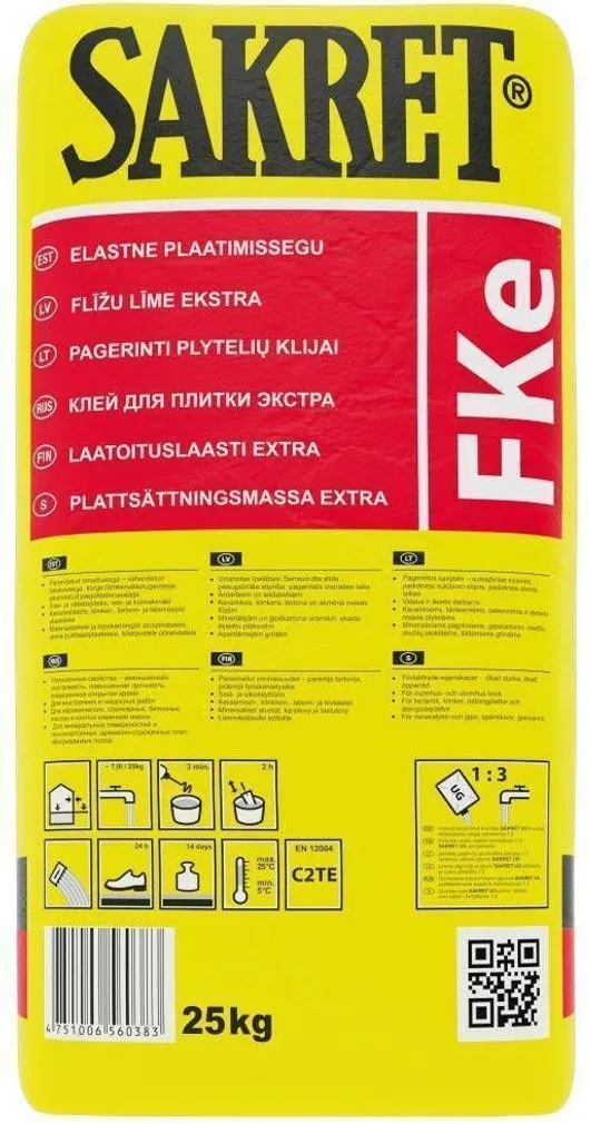 PLAATIMISSEGU SAKRET FKE 5KG ELASTNE