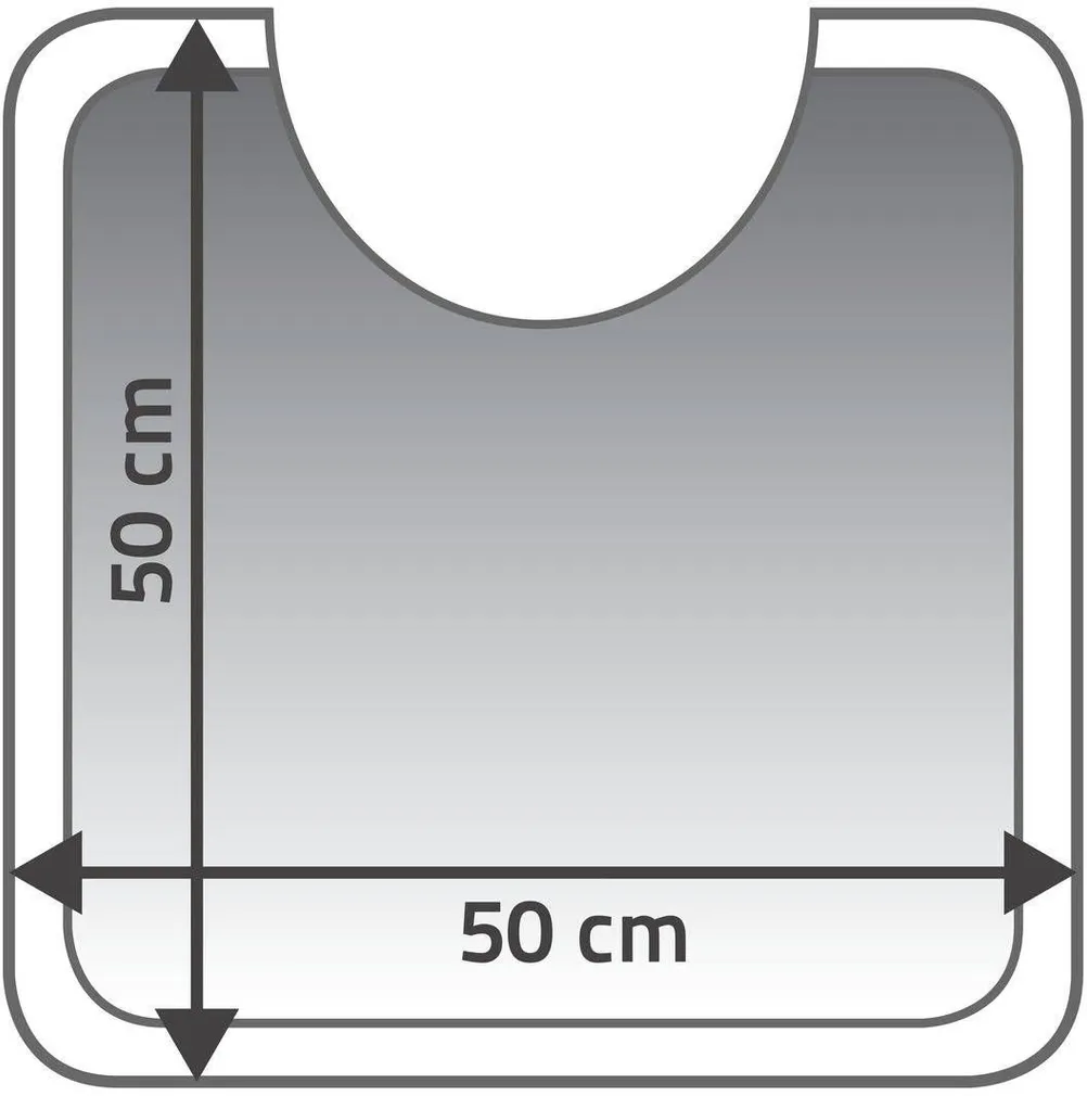 VANNITOAVAIP WC-POTI ESINE 50X50CM TOKIO HALL 90% POLÜESTER