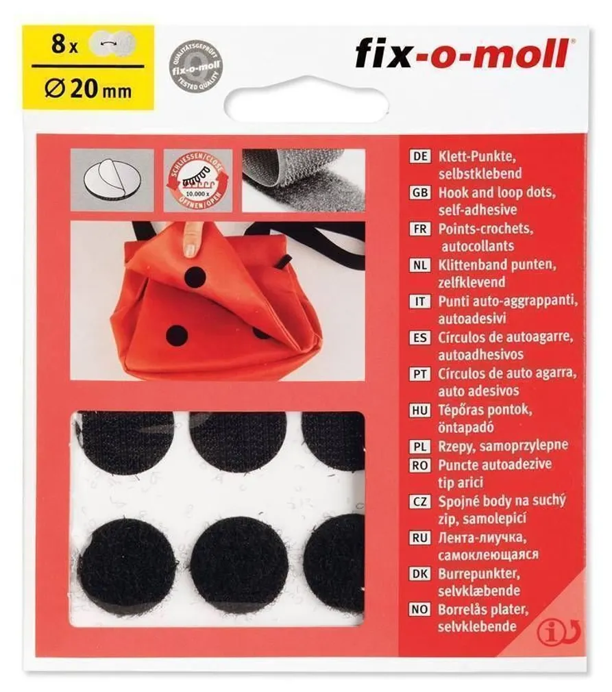 TAKJATEIP FIX-O-MOLL Ø20MM MUST 8TK