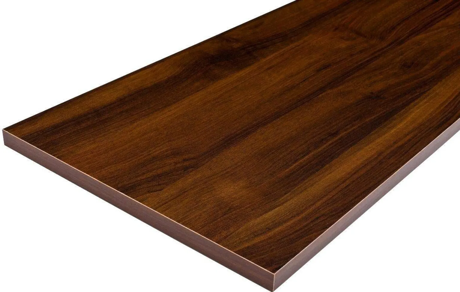 MELAMIINPLAAT REPO 595X16X2470MM WALNUT ECCO