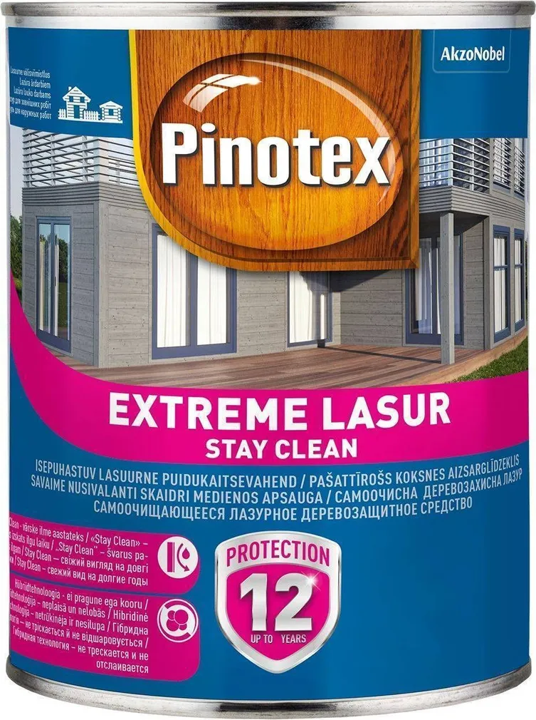 PUIDUKAITSEVAHEND PINOTEX EXTREME LASUR 1L VARSAKABI POOLMATT