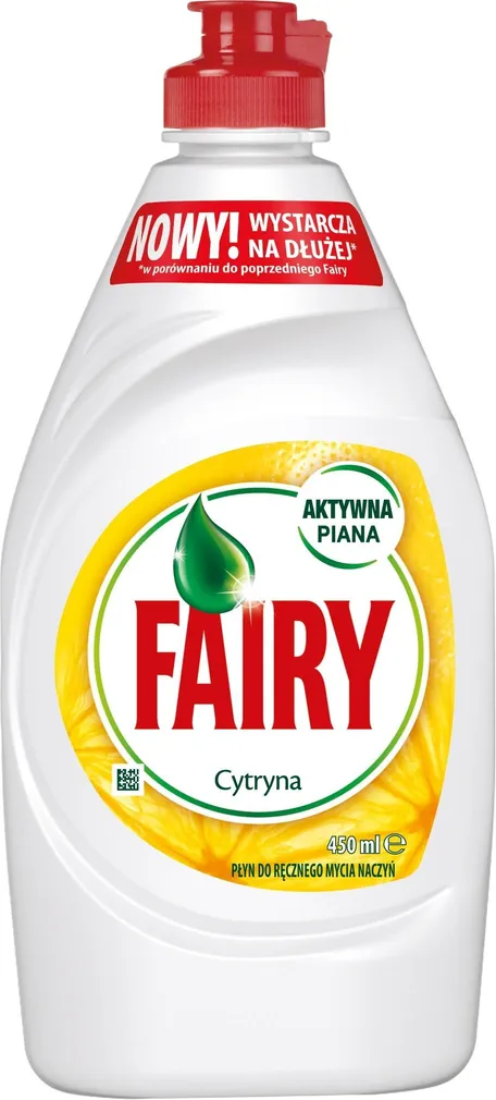 NÕUDEPESUVAHEND FAIRY LEMON 450ML