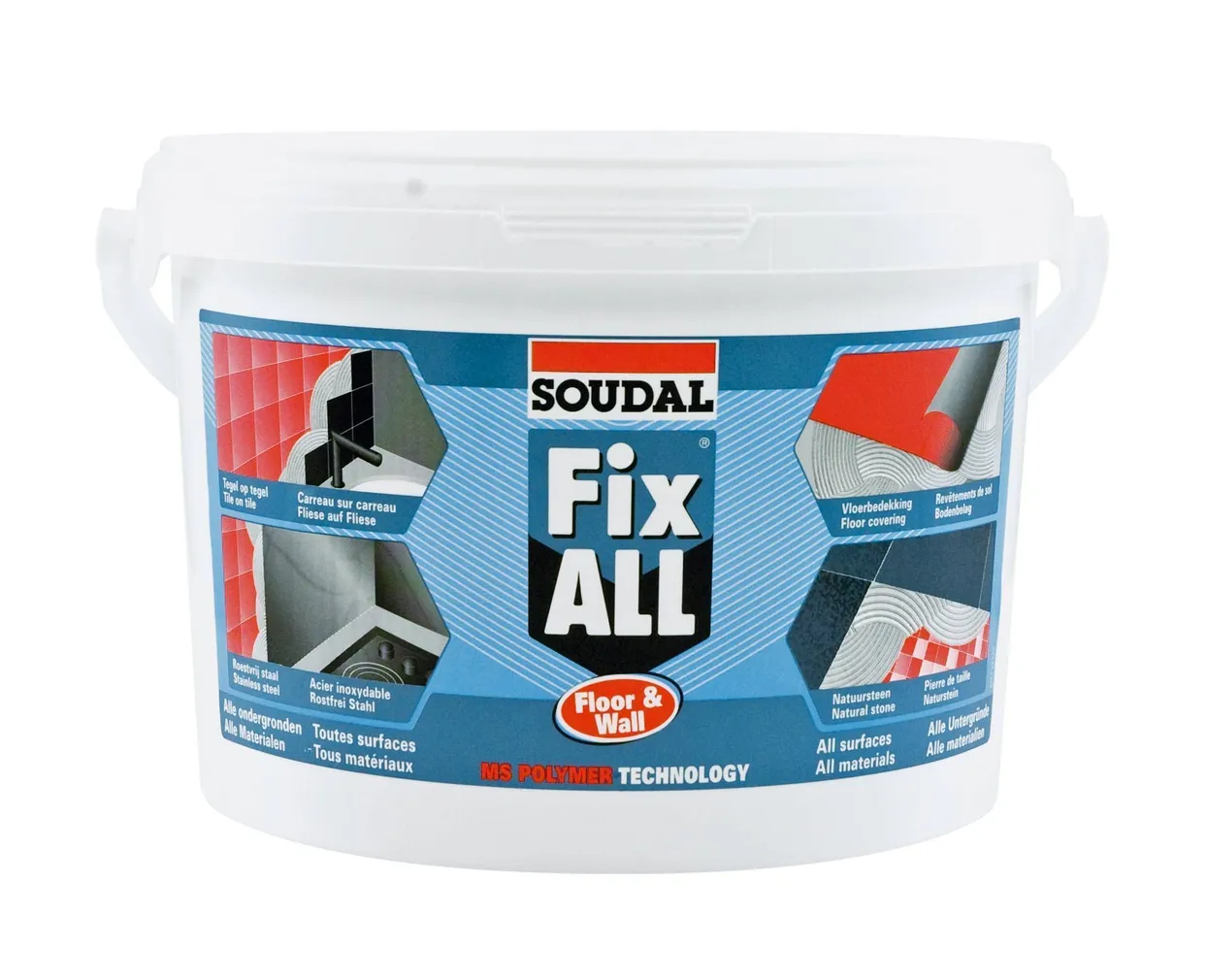 LIIM SOUDAL FIX ALL FLOOR&WALL 4KG