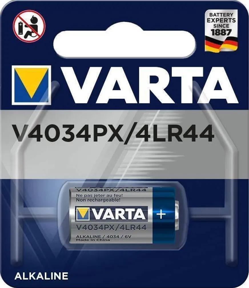 PATAREI VARTA 4034PX / 4LR44