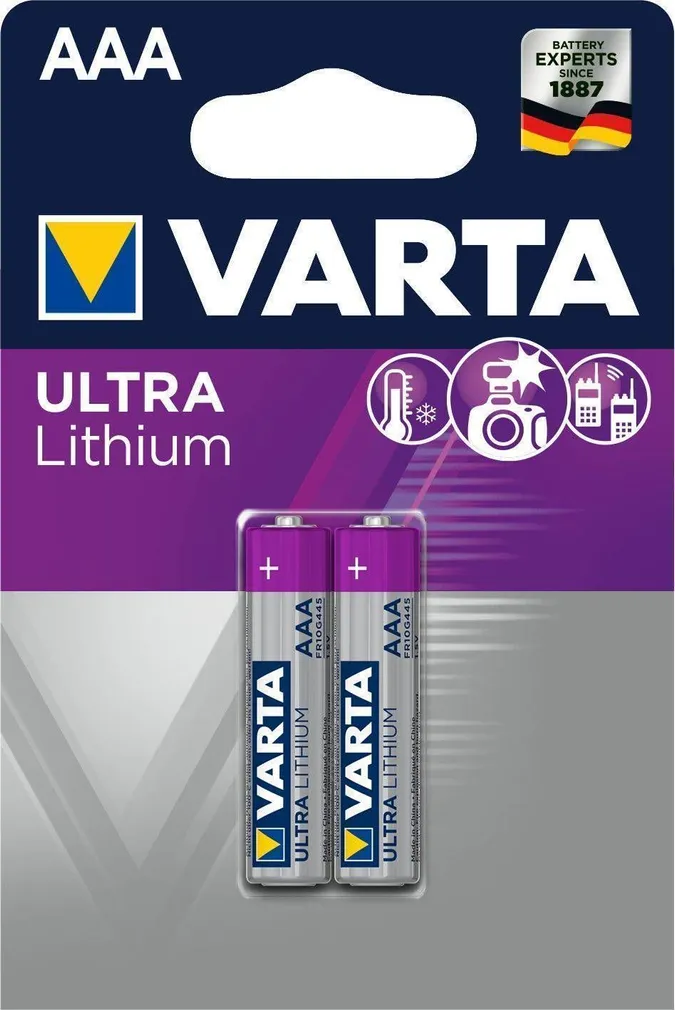 PATAREI VARTA ULTRA LITHIUM AAA 2TK PAKIS