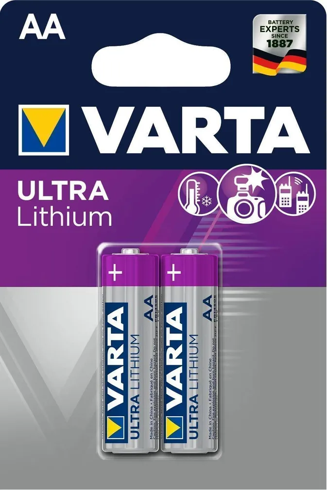 PATAREI VARTA ULTRA LITHIUM AA 2TK PAKIS