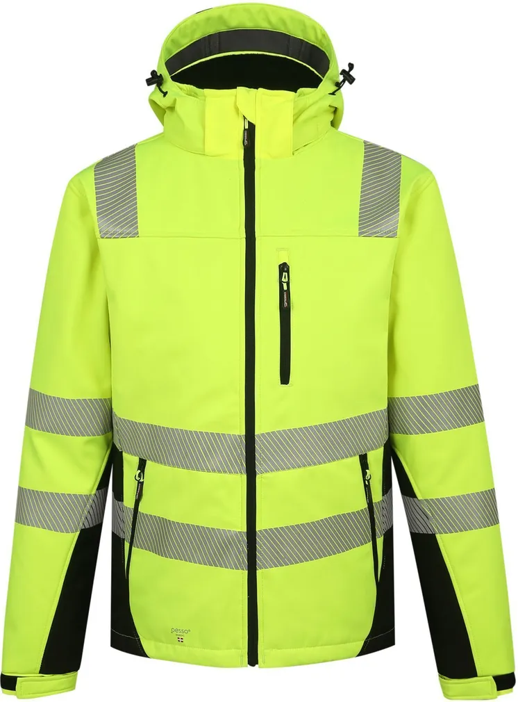 TALVE SOFTSHELL PESSO HI-VIS, CALGARY, KOLLANE M