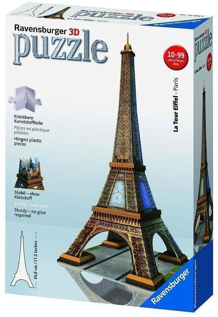 PUSLE RAVENSBURGER 3D EIFFELI TORN