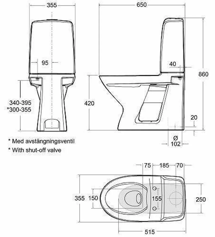 WC-POTT IFÖ INSPIRA 6260 ALLAJOOKS