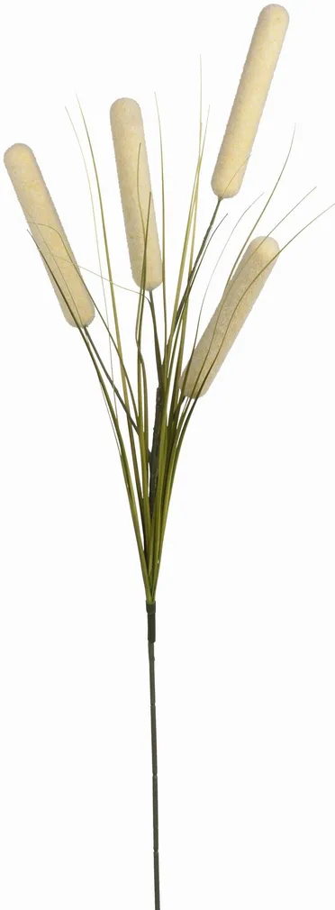 KUNSTLILL MICA DECORATIONS PENNISETUM 90CM VALGE