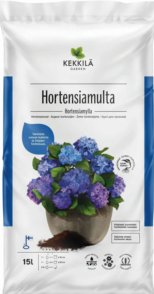 HORTENSIAMULD KEKKILÄ 15L