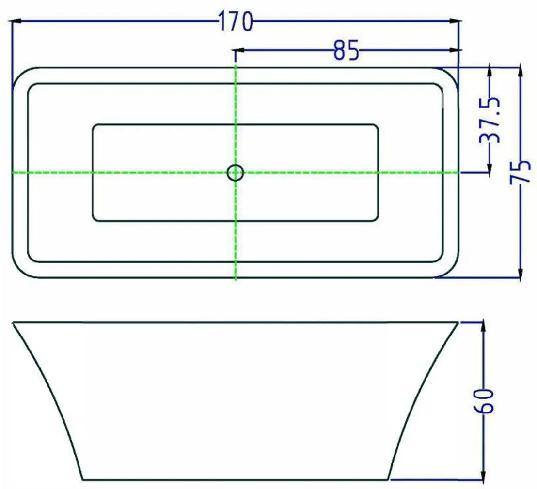 VANN C-3048 170X75X60CM