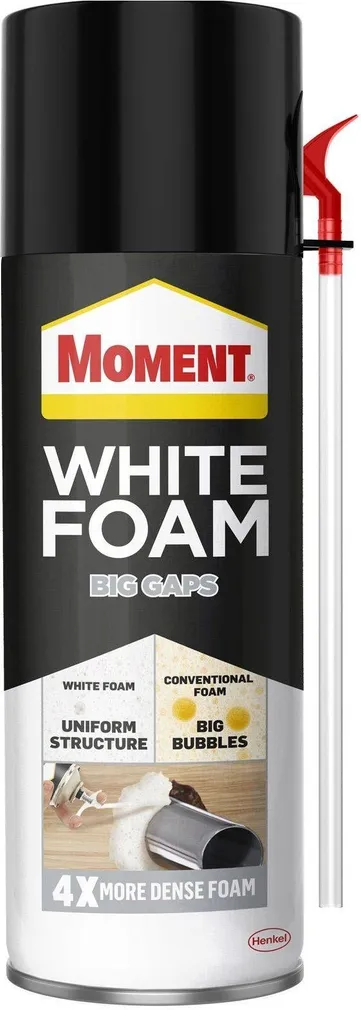 MONTAAZIVAHT MOMENT WHITE FOAM BIG GAPS WHITETEQ 400ML