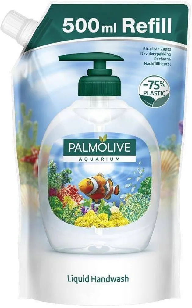 VEDELSEEP PALMOLIVE AQUARIUM TÄITEPAKEND 500ML