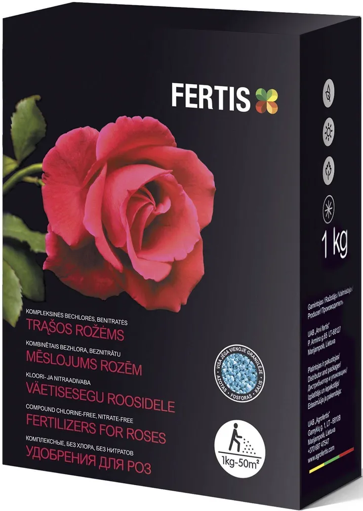 KOMPLEKSVÄETIS FERTIS ROOSIDELE 1KG