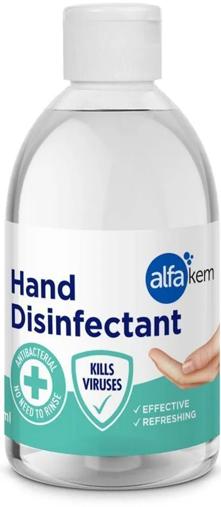 DESINFITSEERIMISVAHEND KÄTELE ALFA KEM 500ML