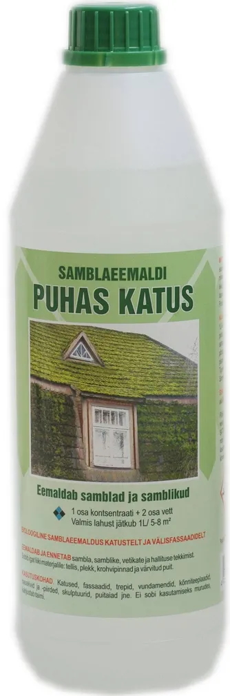 KATUSEPUHASTUS PUHAS KATUS SAMBLATÕRJE 1L