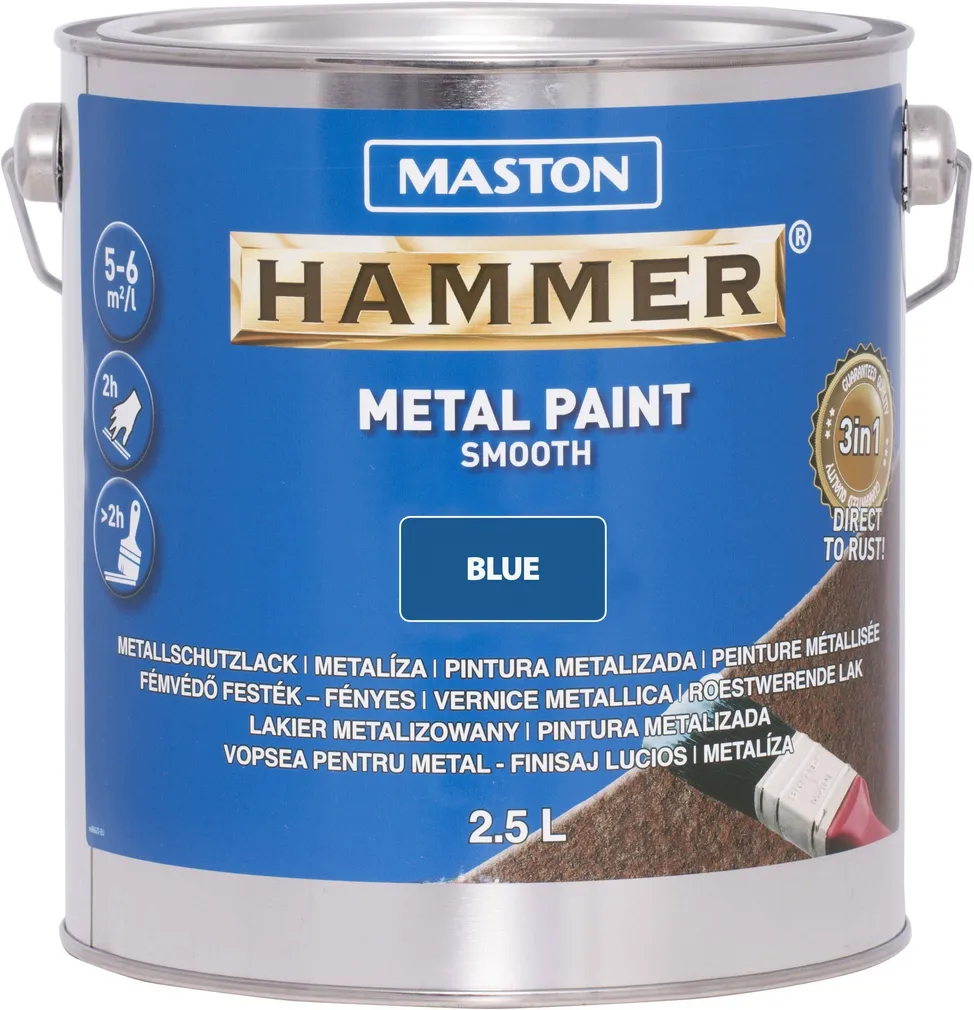 METALLIVÄRV MASTON HAMMER 2,5L SILE SININE