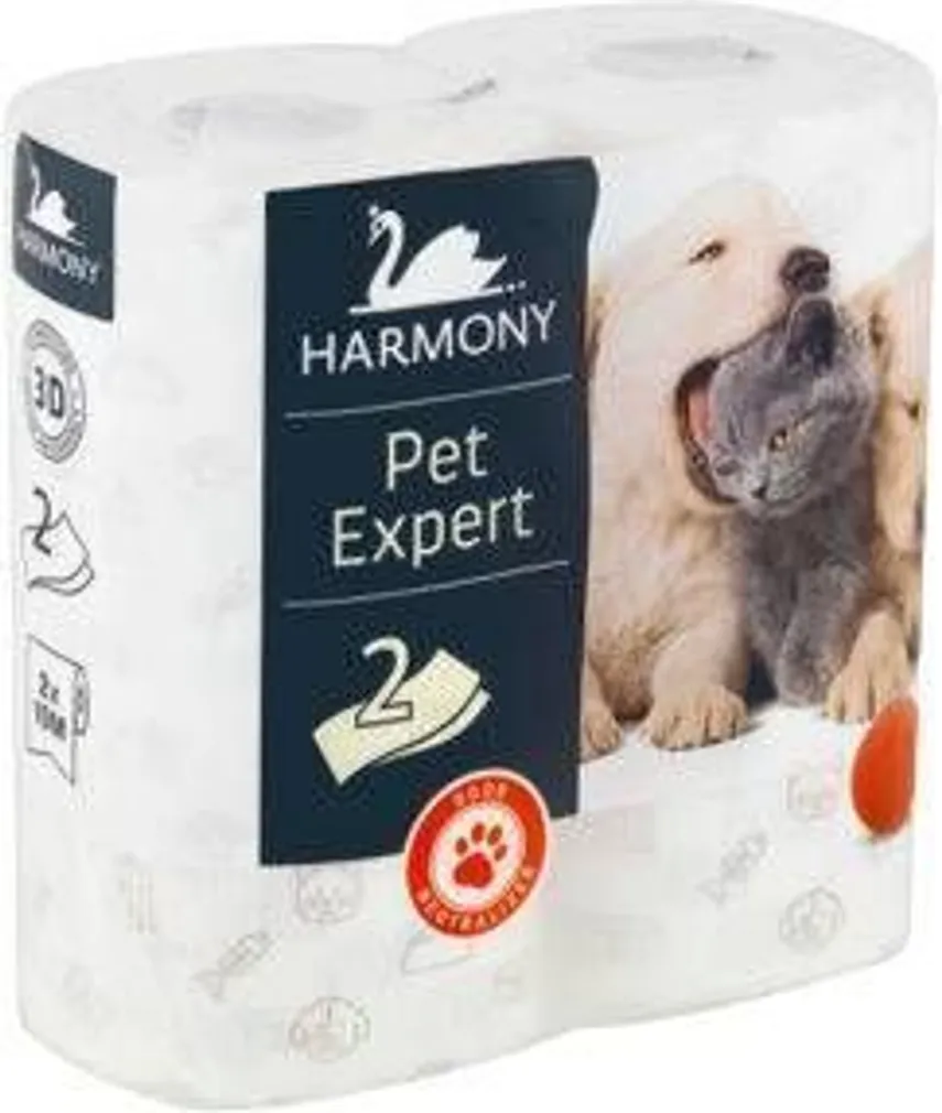 MAJAPIDAMISPABER HARMONY PET EXPERT 2-KIHILINE 2 RULLI