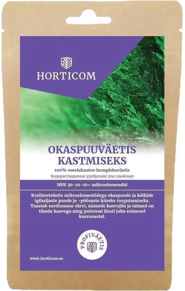 OKASPUUVÄETIS HORTICOM KASTMISEKS 200G