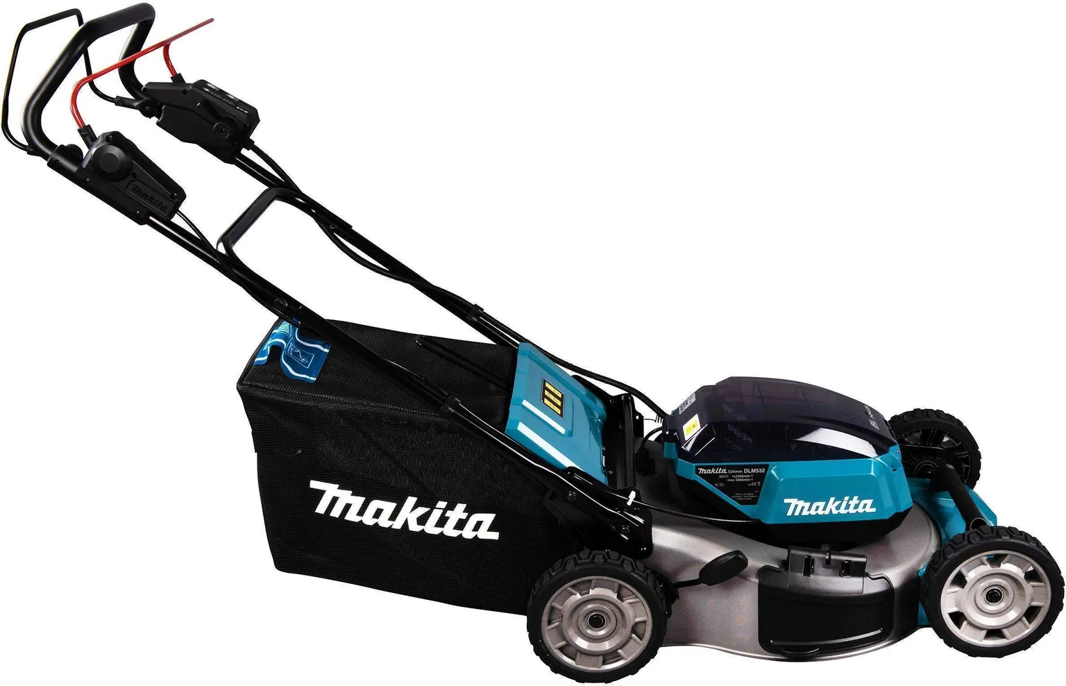 AKUMURUNIIDUK MAKITA DLM532Z 53CM 4X18V, ILMA AKUDE JA LAADIJATA