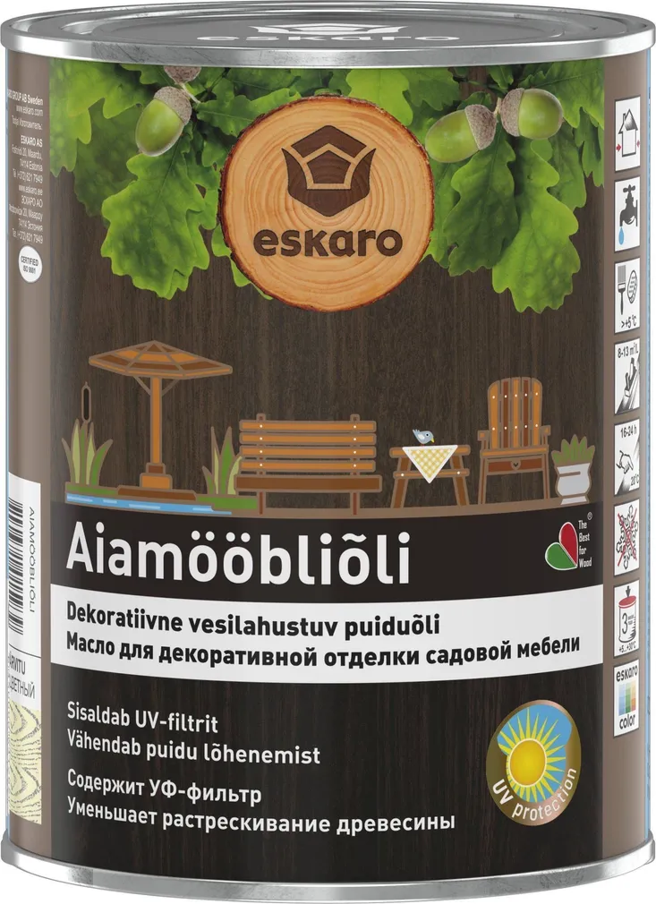 AIAMÖÖBLIÕLI ESKARO VÄRVITU 0,9L