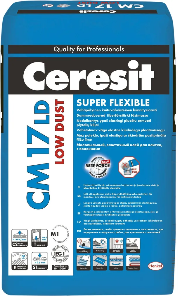 PLAATIMISSEGU CERESIT CM17 LD 25KG